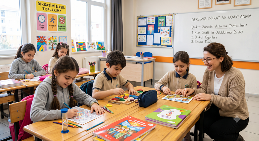 Dikkat Süresi Nasıl Artırılır? Çocuklar İçin Etkili Yöntemler